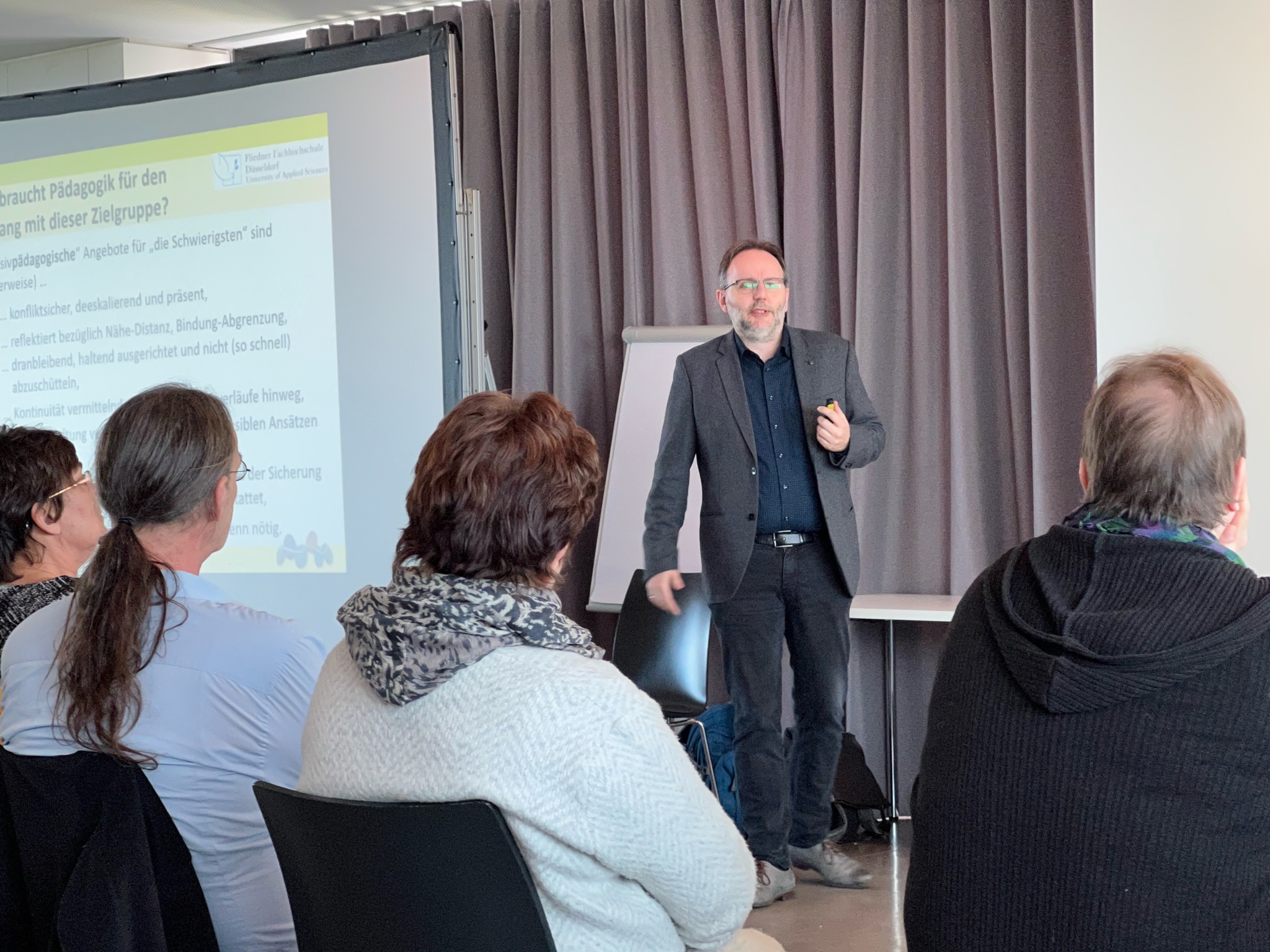 Prof. Dr. Menno Baumann in der Schule am Meer
