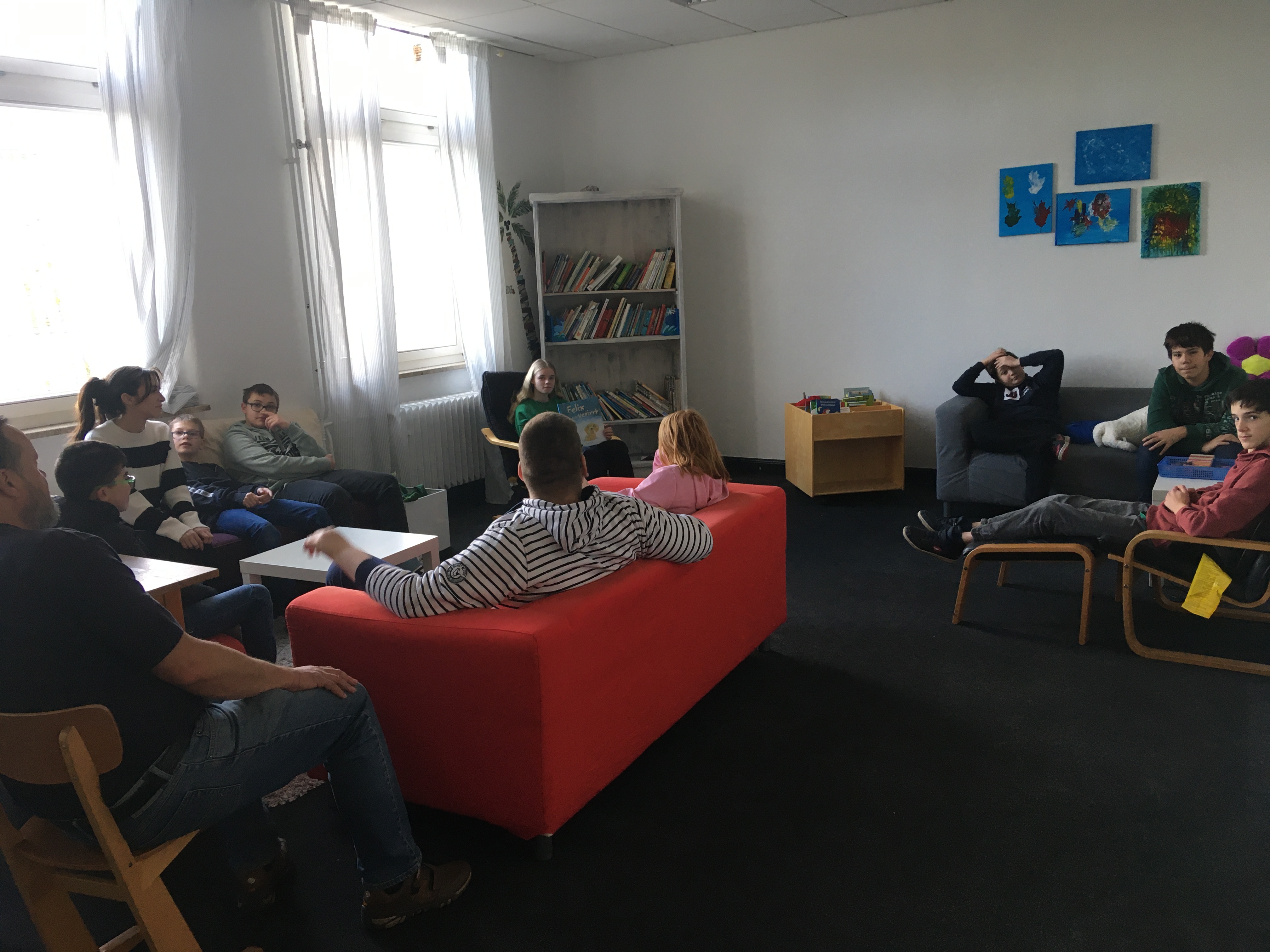 Vorlesetag in der Schule am Meer