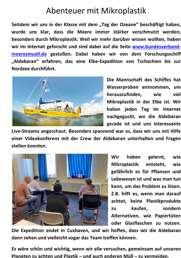 Schülerzeitung der Schule am Meer